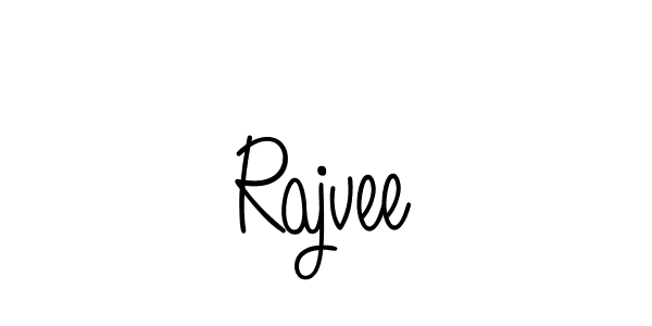 Also we have Rajvee name is the best signature style. Create professional handwritten signature collection using Angelique-Rose-font-FFP autograph style. Rajvee signature style 5 images and pictures png