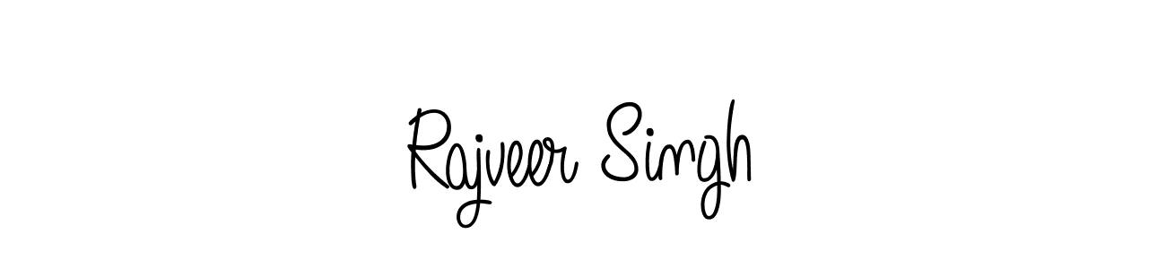 How to make Rajveer Singh name signature. Use Angelique-Rose-font-FFP style for creating short signs online. This is the latest handwritten sign. Rajveer Singh signature style 5 images and pictures png