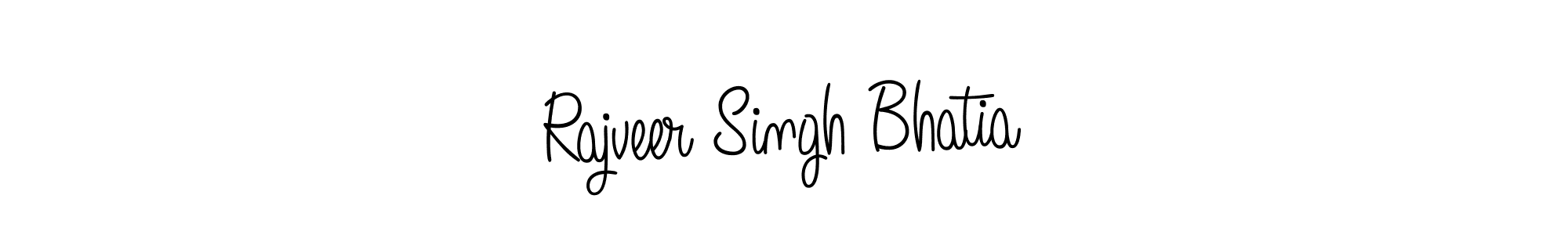 Rajveer Singh Bhatia stylish signature style. Best Handwritten Sign (Angelique-Rose-font-FFP) for my name. Handwritten Signature Collection Ideas for my name Rajveer Singh Bhatia. Rajveer Singh Bhatia signature style 5 images and pictures png
