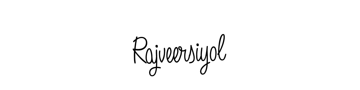 Once you've used our free online signature maker to create your best signature Angelique-Rose-font-FFP style, it's time to enjoy all of the benefits that Rajveersiyol name signing documents. Rajveersiyol signature style 5 images and pictures png