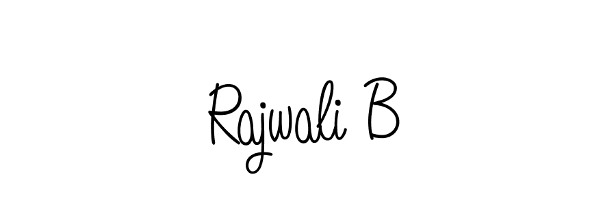 Rajwali B stylish signature style. Best Handwritten Sign (Angelique-Rose-font-FFP) for my name. Handwritten Signature Collection Ideas for my name Rajwali B. Rajwali B signature style 5 images and pictures png