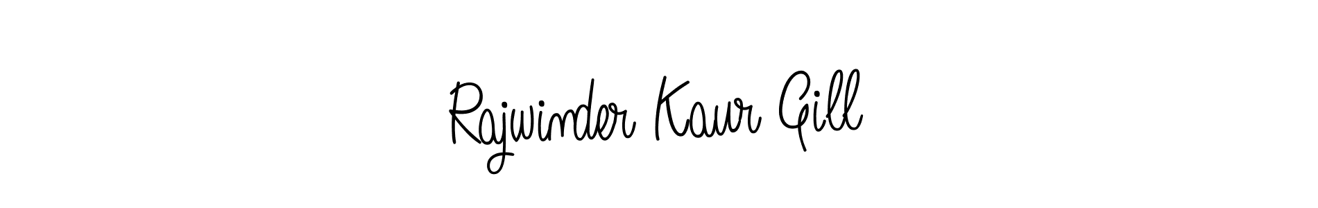 This is the best signature style for the Rajwinder Kaur Gill name. Also you like these signature font (Angelique-Rose-font-FFP). Mix name signature. Rajwinder Kaur Gill signature style 5 images and pictures png