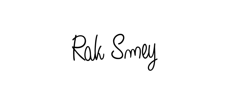 How to make Rak Smey signature? Angelique-Rose-font-FFP is a professional autograph style. Create handwritten signature for Rak Smey name. Rak Smey signature style 5 images and pictures png