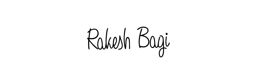 How to Draw Rakesh Bagi signature style? Angelique-Rose-font-FFP is a latest design signature styles for name Rakesh Bagi. Rakesh Bagi signature style 5 images and pictures png