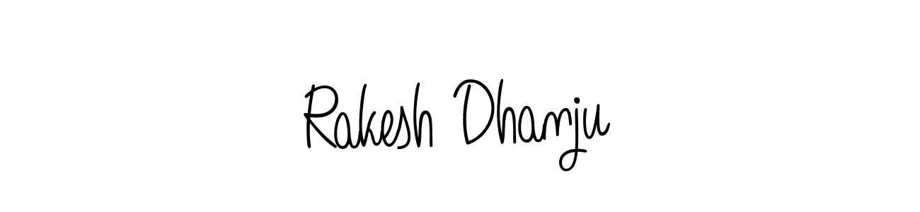 Also You can easily find your signature by using the search form. We will create Rakesh Dhanju name handwritten signature images for you free of cost using Angelique-Rose-font-FFP sign style. Rakesh Dhanju signature style 5 images and pictures png