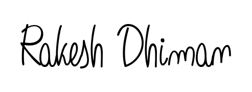 How to make Rakesh Dhiman name signature. Use Angelique-Rose-font-FFP style for creating short signs online. This is the latest handwritten sign. Rakesh Dhiman signature style 5 images and pictures png
