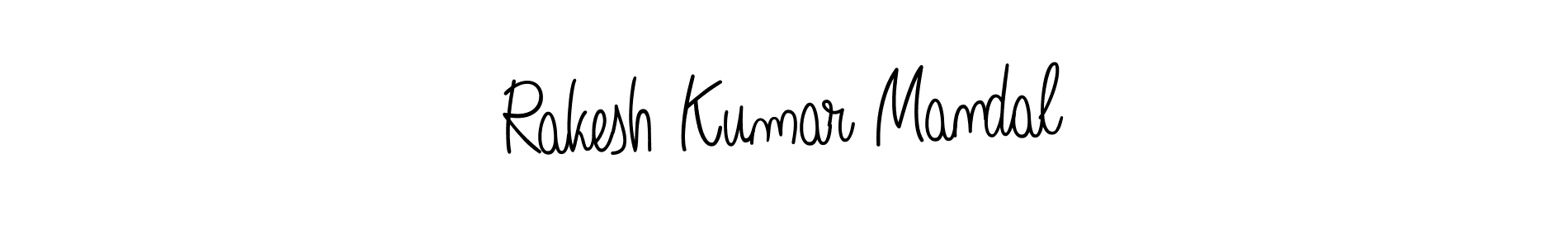 Rakesh Kumar Mandal stylish signature style. Best Handwritten Sign (Angelique-Rose-font-FFP) for my name. Handwritten Signature Collection Ideas for my name Rakesh Kumar Mandal. Rakesh Kumar Mandal signature style 5 images and pictures png