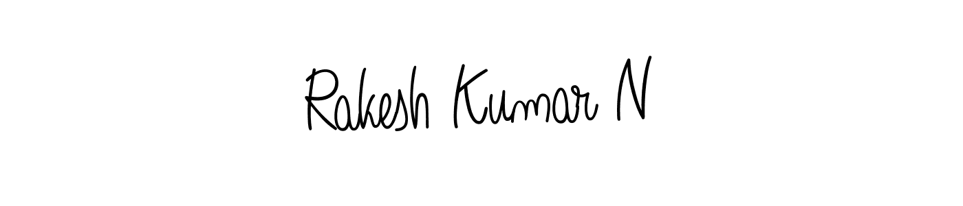 Check out images of Autograph of Rakesh Kumar N name. Actor Rakesh Kumar N Signature Style. Angelique-Rose-font-FFP is a professional sign style online. Rakesh Kumar N signature style 5 images and pictures png