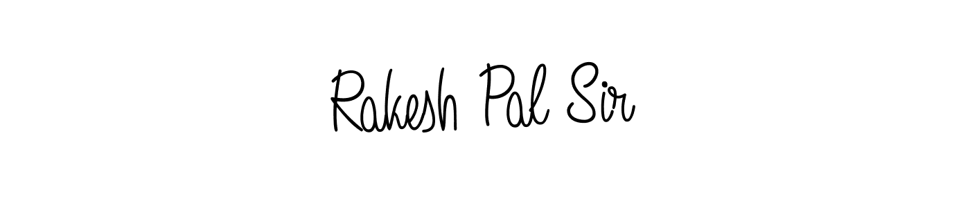 Create a beautiful signature design for name Rakesh Pal Sir. With this signature (Angelique-Rose-font-FFP) fonts, you can make a handwritten signature for free. Rakesh Pal Sir signature style 5 images and pictures png