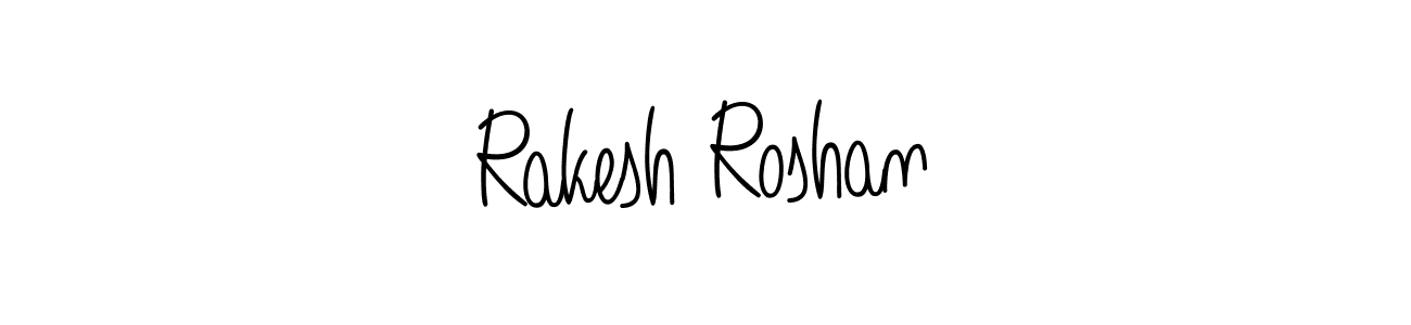 Make a beautiful signature design for name Rakesh Roshan. Use this online signature maker to create a handwritten signature for free. Rakesh Roshan signature style 5 images and pictures png