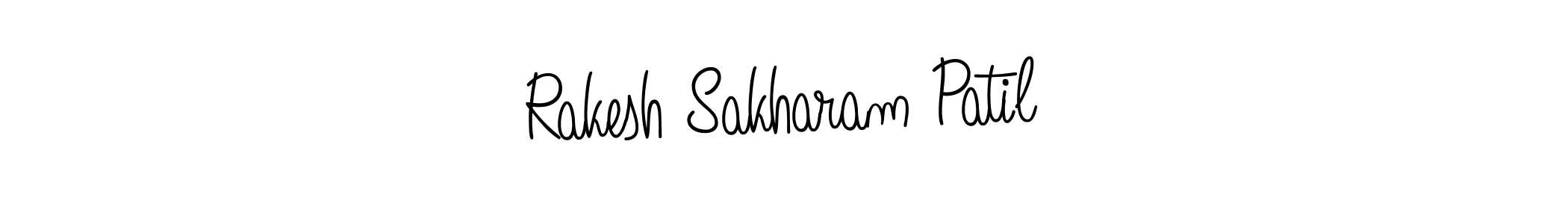 This is the best signature style for the Rakesh Sakharam Patil name. Also you like these signature font (Angelique-Rose-font-FFP). Mix name signature. Rakesh Sakharam Patil signature style 5 images and pictures png