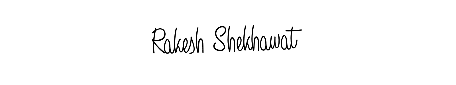 Also we have Rakesh Shekhawat name is the best signature style. Create professional handwritten signature collection using Angelique-Rose-font-FFP autograph style. Rakesh Shekhawat signature style 5 images and pictures png