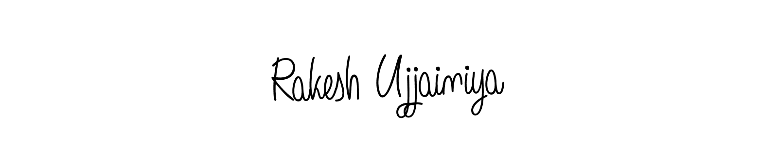 Similarly Angelique-Rose-font-FFP is the best handwritten signature design. Signature creator online .You can use it as an online autograph creator for name Rakesh Ujjainiya. Rakesh Ujjainiya signature style 5 images and pictures png