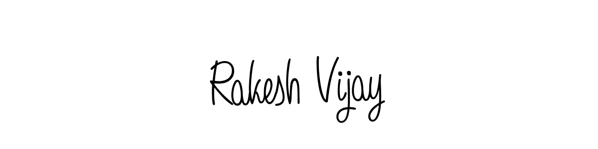Best and Professional Signature Style for Rakesh Vijay. Angelique-Rose-font-FFP Best Signature Style Collection. Rakesh Vijay signature style 5 images and pictures png