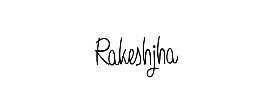 Once you've used our free online signature maker to create your best signature Angelique-Rose-font-FFP style, it's time to enjoy all of the benefits that Rakeshjha name signing documents. Rakeshjha signature style 5 images and pictures png