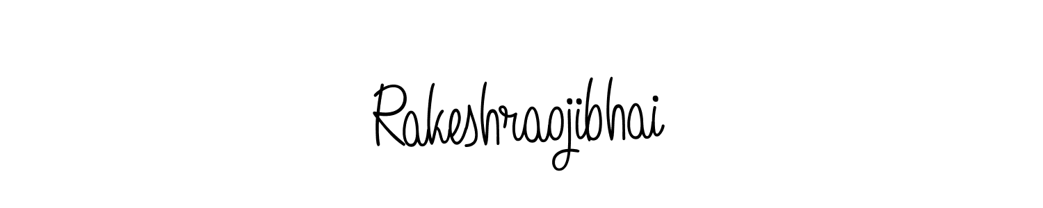 You should practise on your own different ways (Angelique-Rose-font-FFP) to write your name (Rakeshraojibhai) in signature. don't let someone else do it for you. Rakeshraojibhai signature style 5 images and pictures png