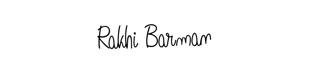 How to Draw Rakhi Barman signature style? Angelique-Rose-font-FFP is a latest design signature styles for name Rakhi Barman. Rakhi Barman signature style 5 images and pictures png