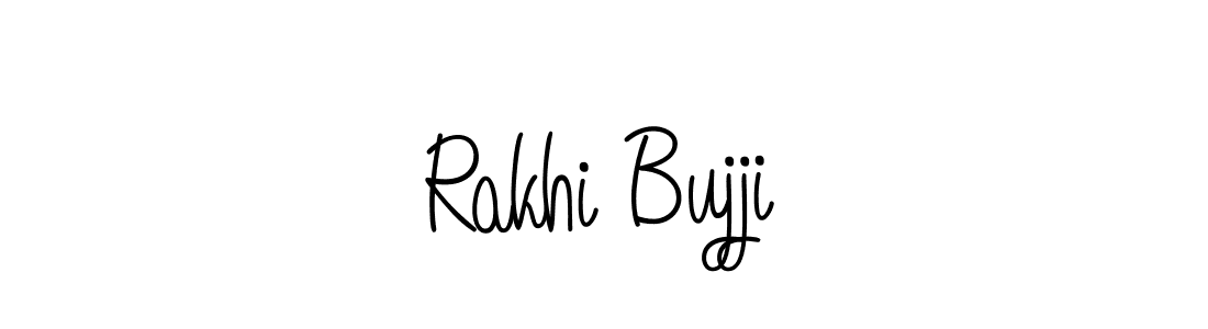 Check out images of Autograph of Rakhi Bujji name. Actor Rakhi Bujji Signature Style. Angelique-Rose-font-FFP is a professional sign style online. Rakhi Bujji signature style 5 images and pictures png
