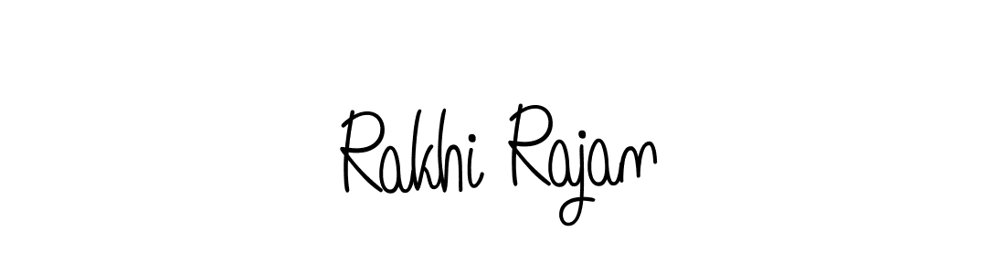 How to make Rakhi Rajan signature? Angelique-Rose-font-FFP is a professional autograph style. Create handwritten signature for Rakhi Rajan name. Rakhi Rajan signature style 5 images and pictures png