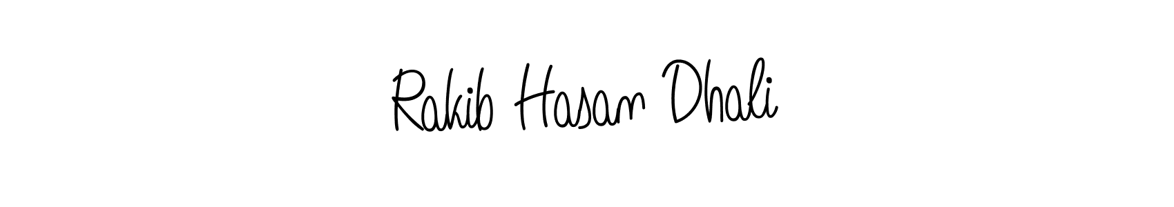 Make a short Rakib Hasan Dhali signature style. Manage your documents anywhere anytime using Angelique-Rose-font-FFP. Create and add eSignatures, submit forms, share and send files easily. Rakib Hasan Dhali signature style 5 images and pictures png