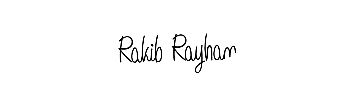 Angelique-Rose-font-FFP is a professional signature style that is perfect for those who want to add a touch of class to their signature. It is also a great choice for those who want to make their signature more unique. Get Rakib Rayhan name to fancy signature for free. Rakib Rayhan signature style 5 images and pictures png