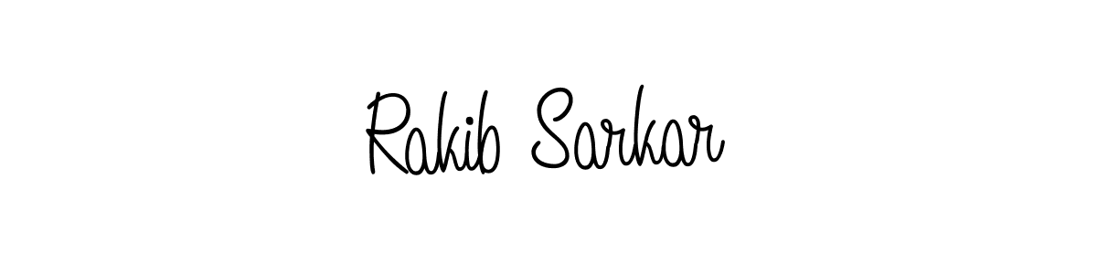 Design your own signature with our free online signature maker. With this signature software, you can create a handwritten (Angelique-Rose-font-FFP) signature for name Rakib Sarkar. Rakib Sarkar signature style 5 images and pictures png