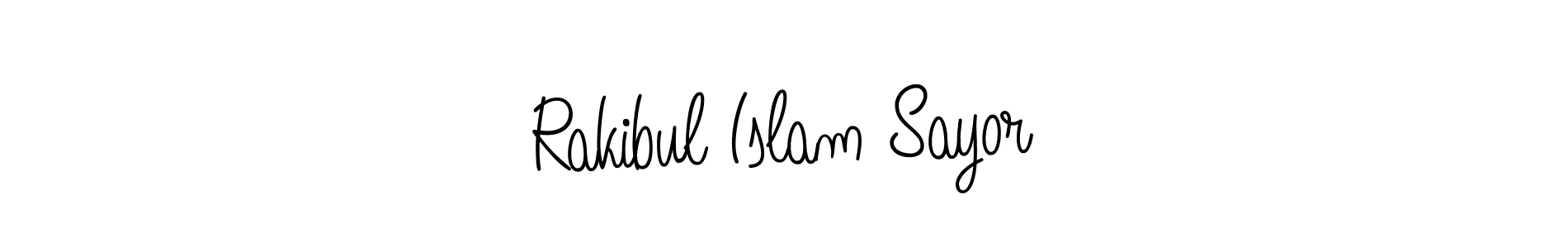 Angelique-Rose-font-FFP is a professional signature style that is perfect for those who want to add a touch of class to their signature. It is also a great choice for those who want to make their signature more unique. Get Rakibul Islam Sayor name to fancy signature for free. Rakibul Islam Sayor signature style 5 images and pictures png