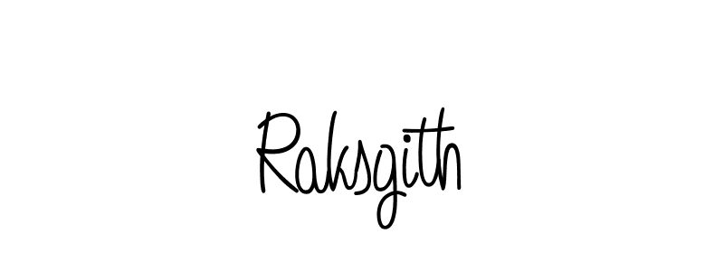 Best and Professional Signature Style for Raksgith. Angelique-Rose-font-FFP Best Signature Style Collection. Raksgith signature style 5 images and pictures png