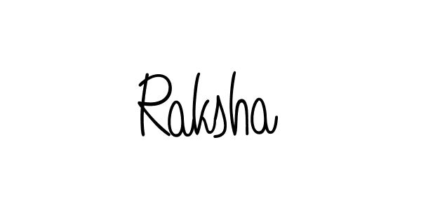 It looks lik you need a new signature style for name Raksha. Design unique handwritten (Angelique-Rose-font-FFP) signature with our free signature maker in just a few clicks. Raksha signature style 5 images and pictures png