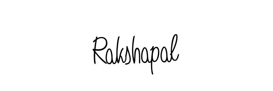 Make a beautiful signature design for name Rakshapal. With this signature (Angelique-Rose-font-FFP) style, you can create a handwritten signature for free. Rakshapal signature style 5 images and pictures png