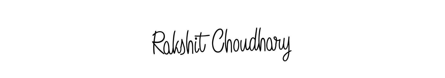 Rakshit Choudhary stylish signature style. Best Handwritten Sign (Angelique-Rose-font-FFP) for my name. Handwritten Signature Collection Ideas for my name Rakshit Choudhary. Rakshit Choudhary signature style 5 images and pictures png