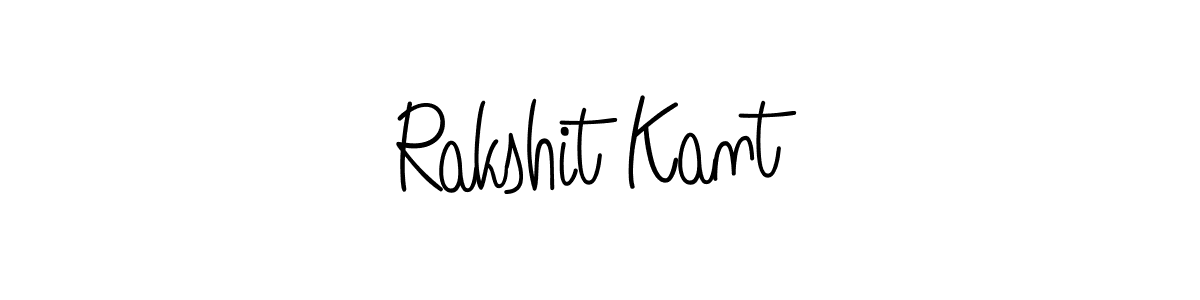 Make a beautiful signature design for name Rakshit Kant. With this signature (Angelique-Rose-font-FFP) style, you can create a handwritten signature for free. Rakshit Kant signature style 5 images and pictures png