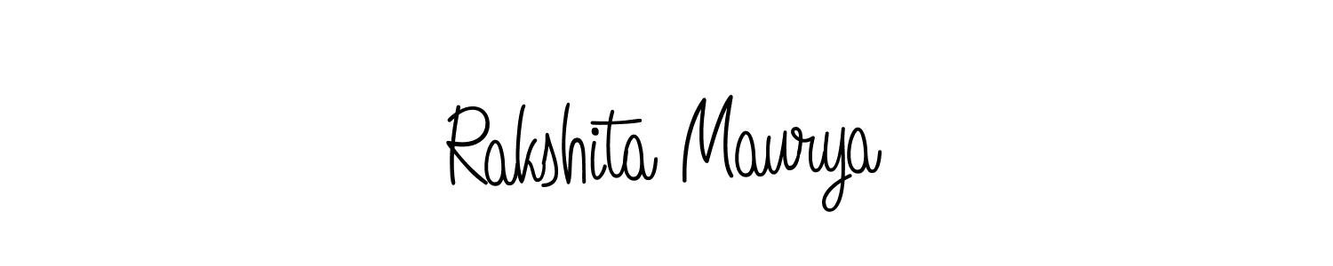 Here are the top 10 professional signature styles for the name Rakshita Maurya. These are the best autograph styles you can use for your name. Rakshita Maurya signature style 5 images and pictures png