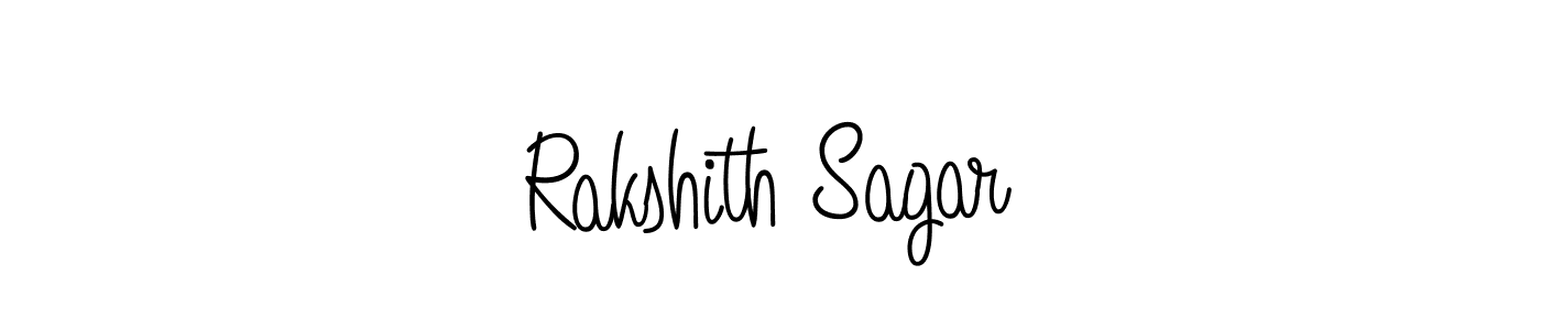 Once you've used our free online signature maker to create your best signature Angelique-Rose-font-FFP style, it's time to enjoy all of the benefits that Rakshith Sagar name signing documents. Rakshith Sagar signature style 5 images and pictures png