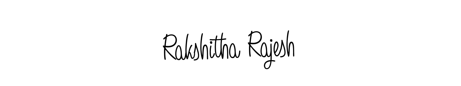 Make a beautiful signature design for name Rakshitha Rajesh. Use this online signature maker to create a handwritten signature for free. Rakshitha Rajesh signature style 5 images and pictures png