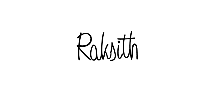 How to make Raksith signature? Angelique-Rose-font-FFP is a professional autograph style. Create handwritten signature for Raksith name. Raksith signature style 5 images and pictures png