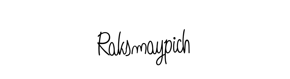 Similarly Angelique-Rose-font-FFP is the best handwritten signature design. Signature creator online .You can use it as an online autograph creator for name Raksmaypich. Raksmaypich signature style 5 images and pictures png