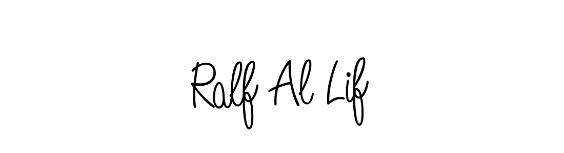 Also we have Ralf Al Lif name is the best signature style. Create professional handwritten signature collection using Angelique-Rose-font-FFP autograph style. Ralf Al Lif signature style 5 images and pictures png