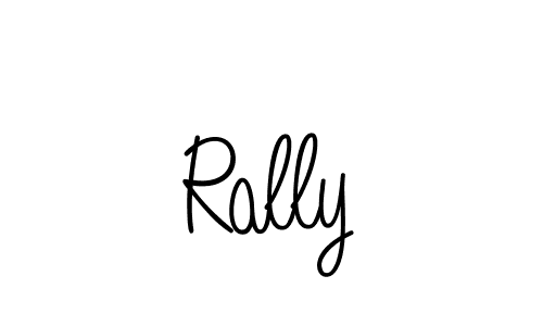 Make a beautiful signature design for name Rally. Use this online signature maker to create a handwritten signature for free. Rally signature style 5 images and pictures png