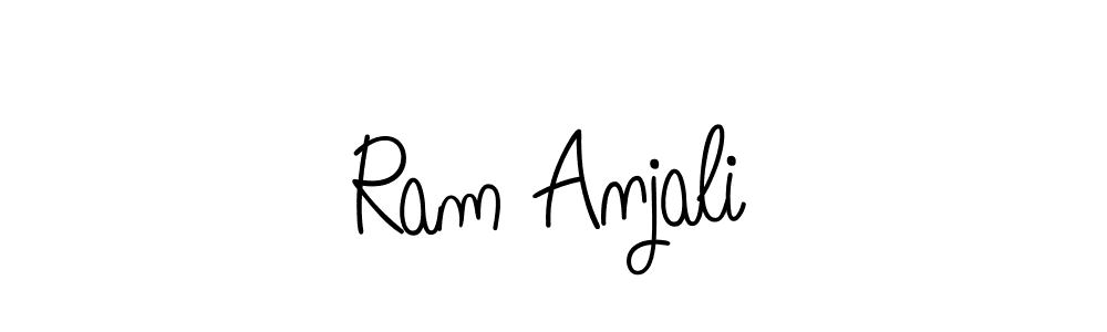 Also we have Ram Anjali name is the best signature style. Create professional handwritten signature collection using Angelique-Rose-font-FFP autograph style. Ram Anjali signature style 5 images and pictures png