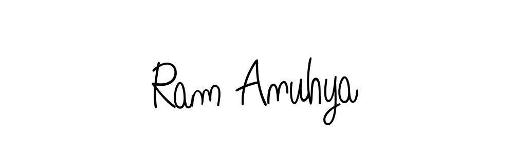 Here are the top 10 professional signature styles for the name Ram Anuhya. These are the best autograph styles you can use for your name. Ram Anuhya signature style 5 images and pictures png