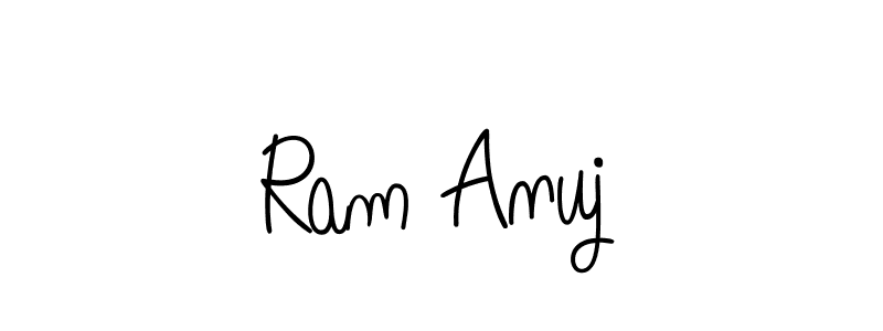 You can use this online signature creator to create a handwritten signature for the name Ram Anuj. This is the best online autograph maker. Ram Anuj signature style 5 images and pictures png