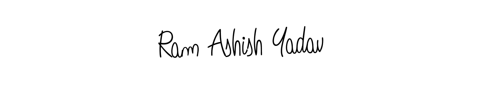 How to make Ram Ashish Yadav signature? Angelique-Rose-font-FFP is a professional autograph style. Create handwritten signature for Ram Ashish Yadav name. Ram Ashish Yadav signature style 5 images and pictures png