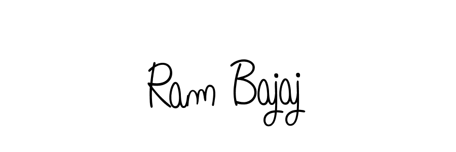 Make a beautiful signature design for name Ram Bajaj. With this signature (Angelique-Rose-font-FFP) style, you can create a handwritten signature for free. Ram Bajaj signature style 5 images and pictures png