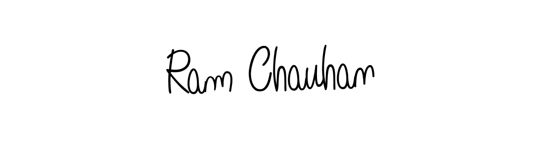 How to make Ram Chauhan name signature. Use Angelique-Rose-font-FFP style for creating short signs online. This is the latest handwritten sign. Ram Chauhan signature style 5 images and pictures png