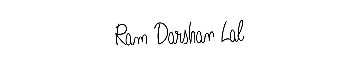 Also we have Ram Darshan Lal name is the best signature style. Create professional handwritten signature collection using Angelique-Rose-font-FFP autograph style. Ram Darshan Lal signature style 5 images and pictures png