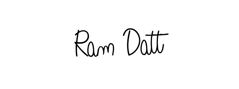 How to Draw Ram Datt signature style? Angelique-Rose-font-FFP is a latest design signature styles for name Ram Datt. Ram Datt signature style 5 images and pictures png