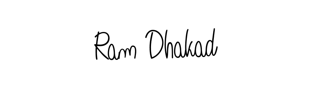 Make a beautiful signature design for name Ram Dhakad. With this signature (Angelique-Rose-font-FFP) style, you can create a handwritten signature for free. Ram Dhakad signature style 5 images and pictures png