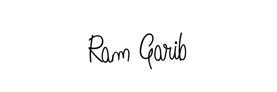 if you are searching for the best signature style for your name Ram Garib. so please give up your signature search. here we have designed multiple signature styles  using Angelique-Rose-font-FFP. Ram Garib signature style 5 images and pictures png