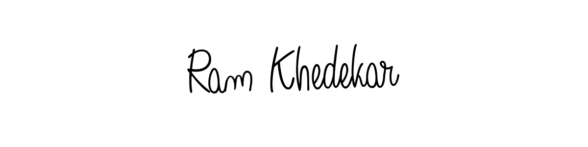 Similarly Angelique-Rose-font-FFP is the best handwritten signature design. Signature creator online .You can use it as an online autograph creator for name Ram Khedekar. Ram Khedekar signature style 5 images and pictures png